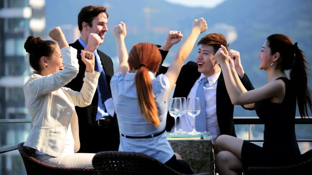 Team Business Associates News Success Rooftop Restaurant