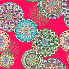 ornate floral seamless texture