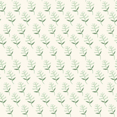 seamless pattern with leaf