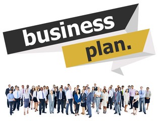 Business Plan Planning Strategy Meeting Conference Concept