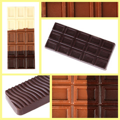 Chocolate collage