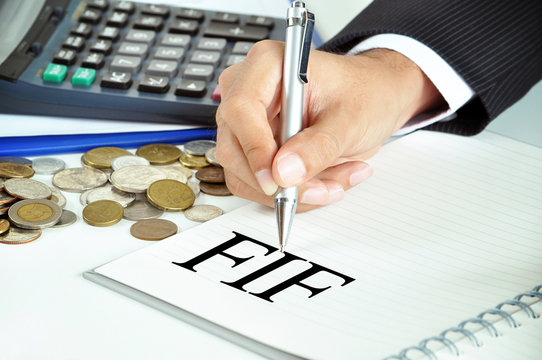 FIF letters on the paper, stand for Foreign Investment Fund 