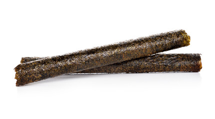 nori rolls isolated on white