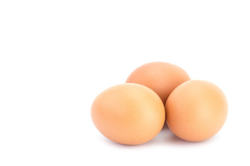Three eggs