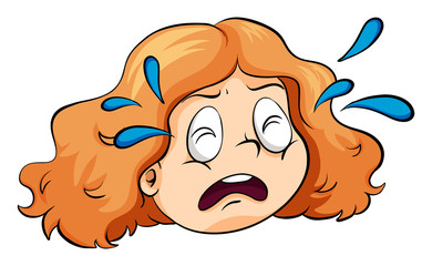 A broken hearted girl