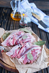raw meat