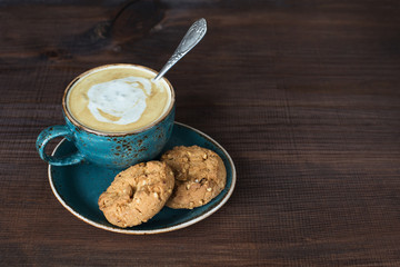 Coffee with cream