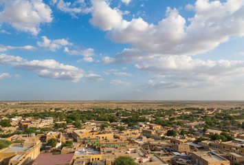 Jaisalmer town in Rajasthan