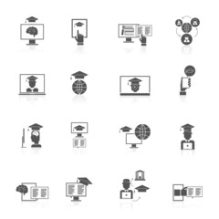 Online Education Icons