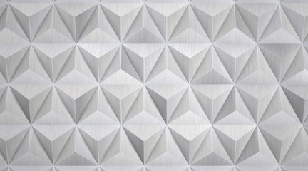 Modern Geometric Aluminum Background