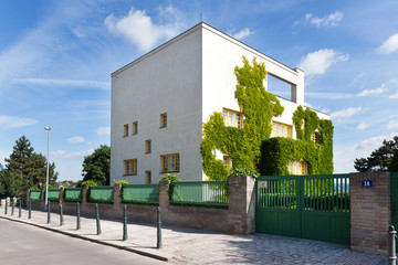 functionalistical Loos (Mueller) villa, Prague, Czech republic