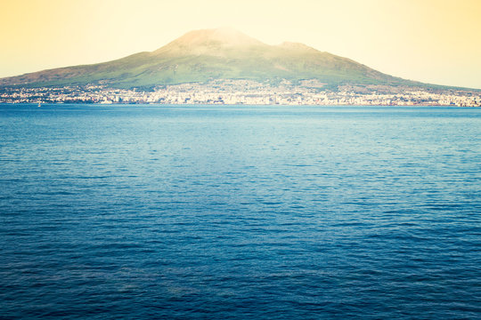 Bay of Naples and Vesuvius