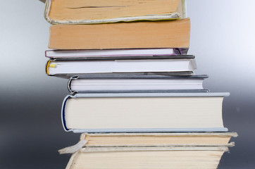 stack of books