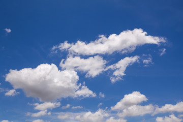 blue sky with cloud