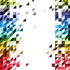 Vector background abstract polygon triangle.