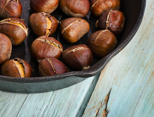 Roasted chestnuts