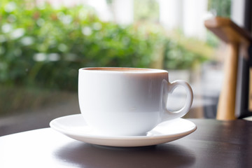 A Latte Coffee art