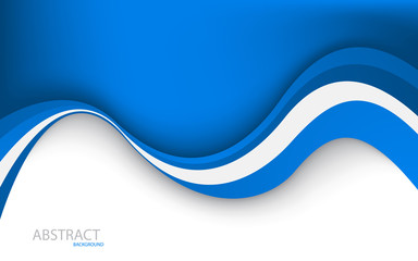 Abstract blue background. Vector Illustration