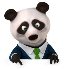 Fun panda © Julien Tromeur