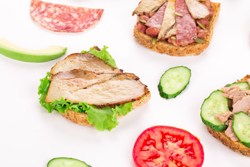 delicious sandwiches