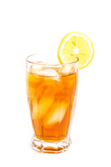 Iced Tea with Lemon Slice