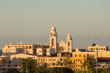 Puerto Rican Church in Wam Evening Light