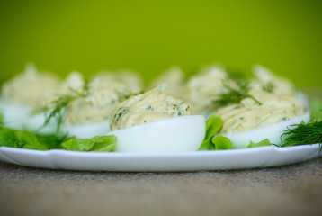 eggs stuffed