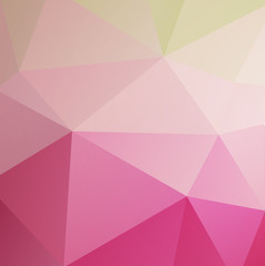 Fototapeta premium Abstract retro low poly background