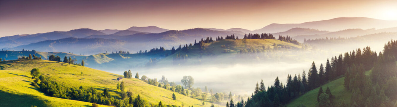 Fototapeta mountain landscape