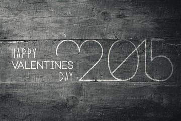 Composite image of happy valentines day