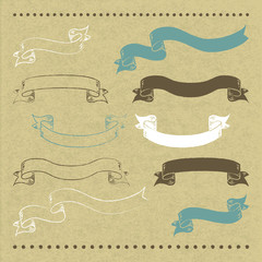 クラフトペーパー・リボン