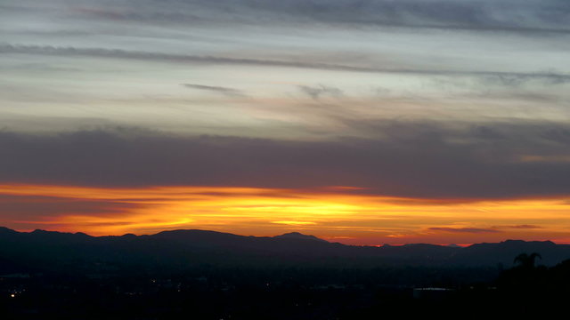 California Sunset Time Lapse