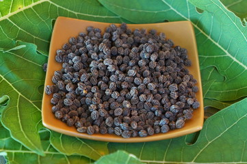 getrocknete Papayasamen