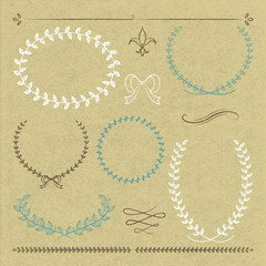 クラフトペーパー・フレームB