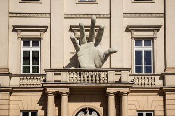 Naklejka premium Warsaw, Poland