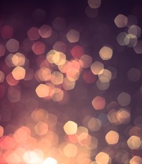 colorful bokeh light background