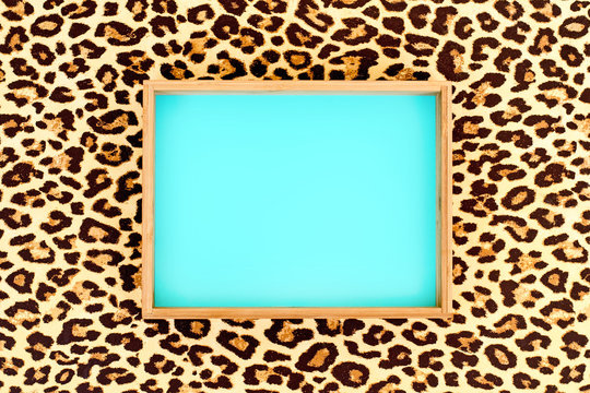 frame on wallpaper