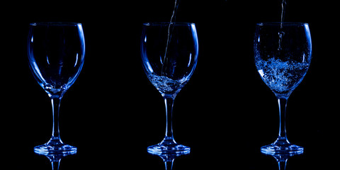 fill the glass