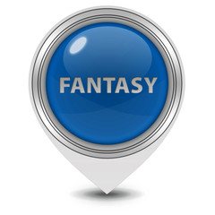 Fantasy pointer icon on white background