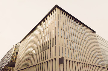 Fototapeta na wymiar Angle of Modern Building