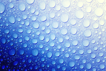 drops on glass