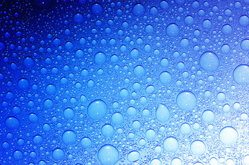 drops on glass