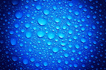 drops on glass