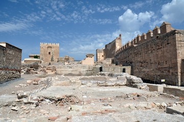 Fototapeta premium Alcazaba of Almeria