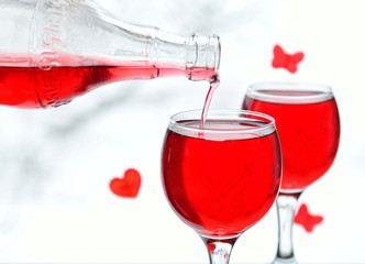 The plum wine