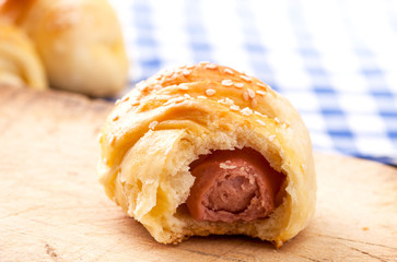 homemade sausage roll