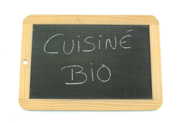 Obraz premium ardoise cuisiné bio