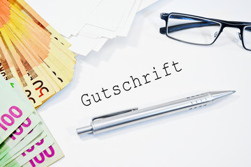 gutschrift
