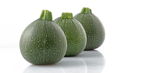 Courgettes rondes
