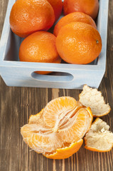 Tangerine fruits
